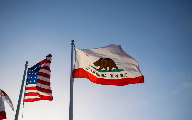 California state flag