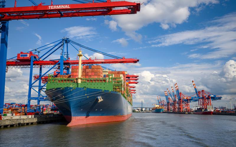 port for imported goods being shipped into the US 