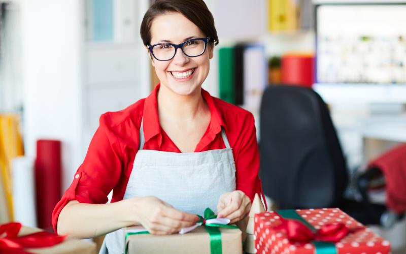 small business preparing for the holidays