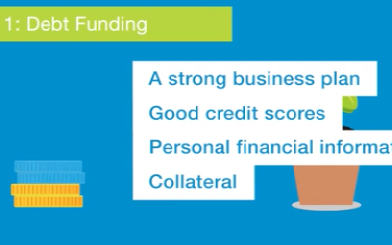 Debt funding graphic