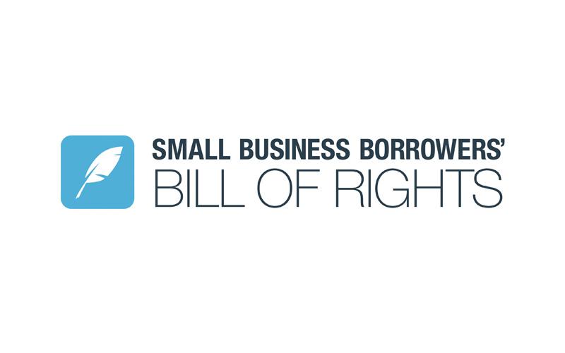 Small Business Borrowers' Bill of Rights logo