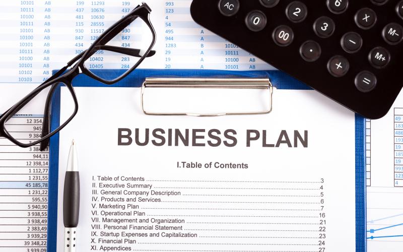Business plan template image